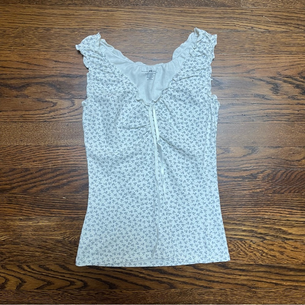 Brandy Melville Floral Malena Top